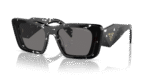 Gafas de sol Prada Black Crystal Tortoise-Dark Grey Polarized | PRADA PR 08YS Black Crystal Tortoise-Dark Grey Polarized