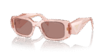 Gafas de sol Prada transparentes color melocotón-marrón claro | PRADA PR 17WS transparentes color melocotón-marrón claro
