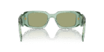 Gafas de sol Prada transparentes verde salvia con espejo interior plateado | PRADA PR 17WS Transparentes verde salvia con espejo interior plateado - Imagen 3